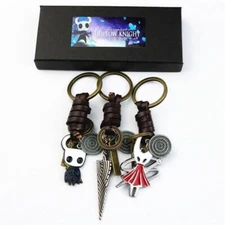 Hollow Knight Grimm Hornet Ghost Keychain Key Ring Pendant Jewelry Fans Gift