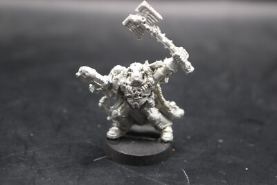 Warhammer 40k Space Wolves Ulrik the Slayer Wolf Priest Metal