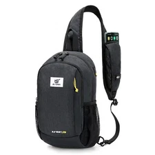 Sling Backpack with RFID Pocket Lightweight Crossbody Bag for Hiking Travel S...