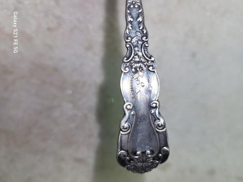 Gorham Imperial Chrysanthemum Sterling Silver Bouillon Soup Spoon 4 7/8" - Picture 5 of 5