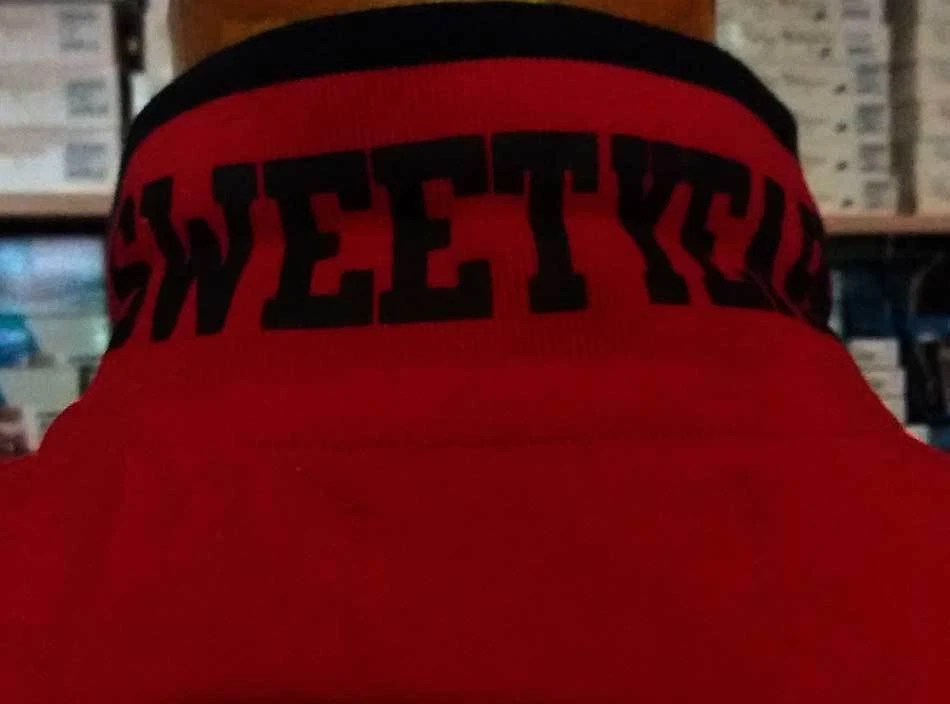 Polo uomo Sweet Years manica corta con logo ricamato e stampa sul collo art 1746 - Immagine 2 di 2