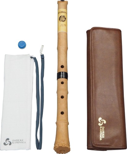 Zen-On Shakuhachi Set Principiante DK-01 por Daisuke Kaminaga Paquete Recomendado