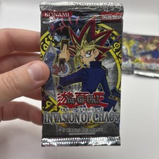 Yu-Gi-Oh! TCG Invasion of Chaos Sealed Collectible Card Game Packs