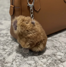 Clyde Capybara Plush Bag Charm Keychain Jellycat Soft Toy Gift New with Tags