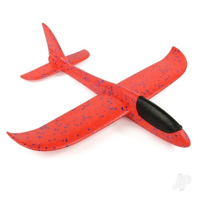 JP Free Flight Chuckie Segelflugzeug 500 mm (rot) - nahezu unverwüstlich