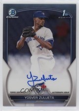 2023 Bowman Chrome Prospect Auto Yosver Zulueta #CPA-YZ Auto 2p7