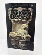 Horrors Unknown by Sam Moscowitz 1976 Berkley Medallion Paperback H.P. Lovecraft