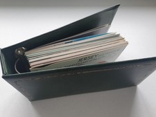 Album Containing 33 JERSEY Presentation Packs With Mint Stamps