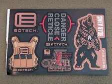 Eotech Sticker Sheet 5 Stickers SHOT SHOW 2025