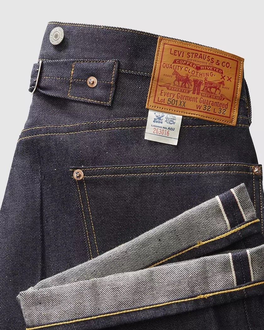 LEVI'S 1933 501 xx VINTAGE CLOTHING Raw Selvedge 1933 LVC