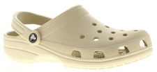 Image of Crocs Girls Clog Sandals Junior Classic Slip On beige UK Size 2