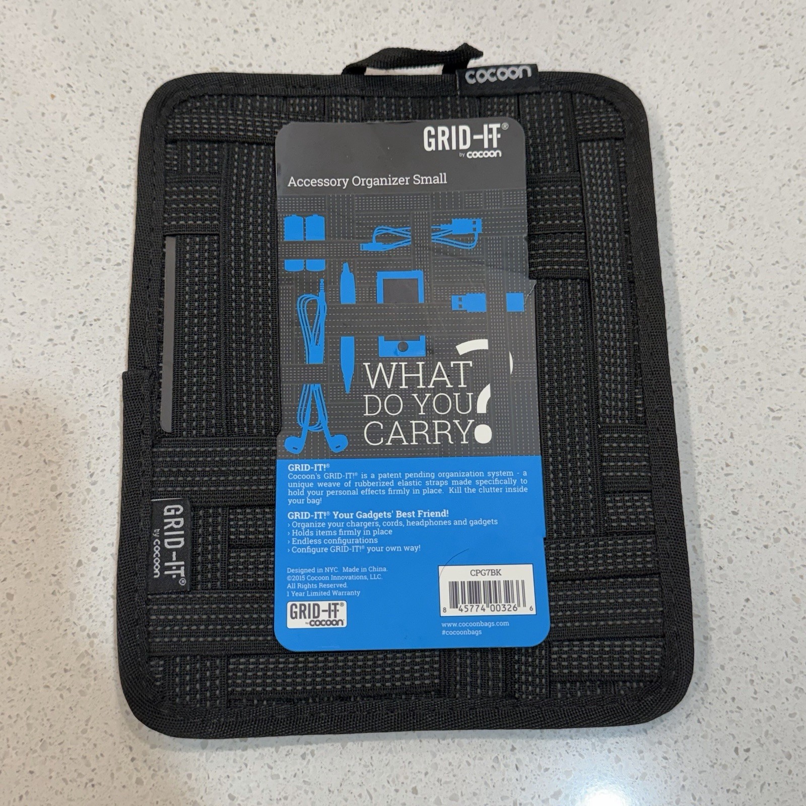 Cocoon Grid-It Accessory Organizer-CBG7BK-Small-New
