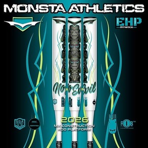 Batte De Softball Monsta Torch 2025 - 34" 26 Oz, Composite, équilibrée, USA/ASA, Neuve