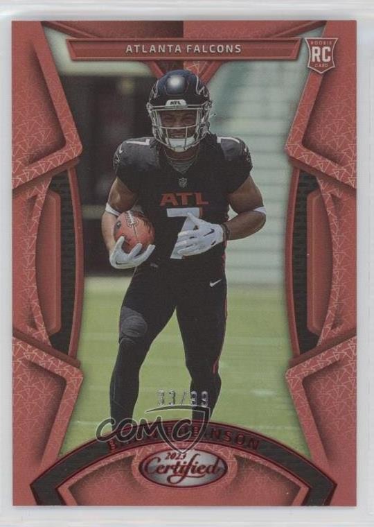 2023 Certified Rookies Mirror Red /99 Bijan Robinson #111 Rookie RC