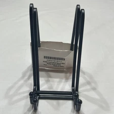 2 PACK 6 Inch Metal Square Wire Display Stand Black Easel Display Stands