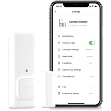 Tür Fensterkontakt Sensor – Drahtloses Sicherheitssystem mit Alarm & App-Steu...