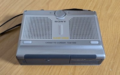 SONY TCM-500 WALKMAN Cassette Tape Recorder Player Confirmed