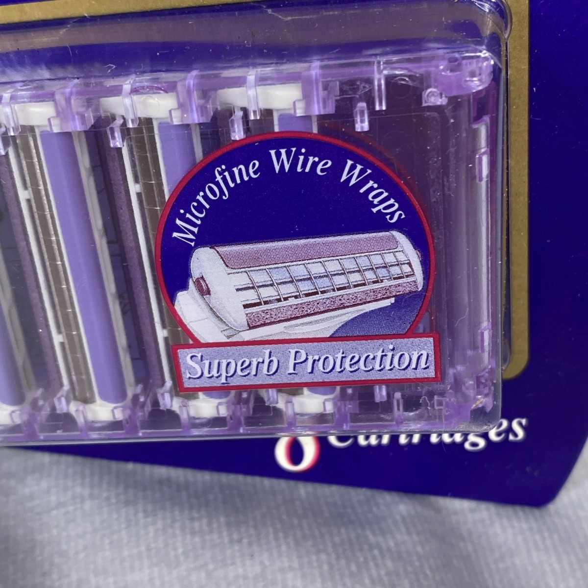 NEW 1997 Schick Silk Effects 8 Ct Razer Blade Refill Cartridges