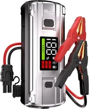 Car Jump Starter 3000A Portable: 12V Start Battery Pack for 8.0L... 