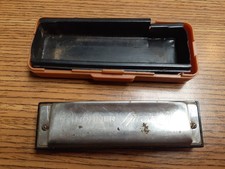 Older Hohner Special 20 Key D Marine Band Twenty Bluesy Harp Harmonica TLC