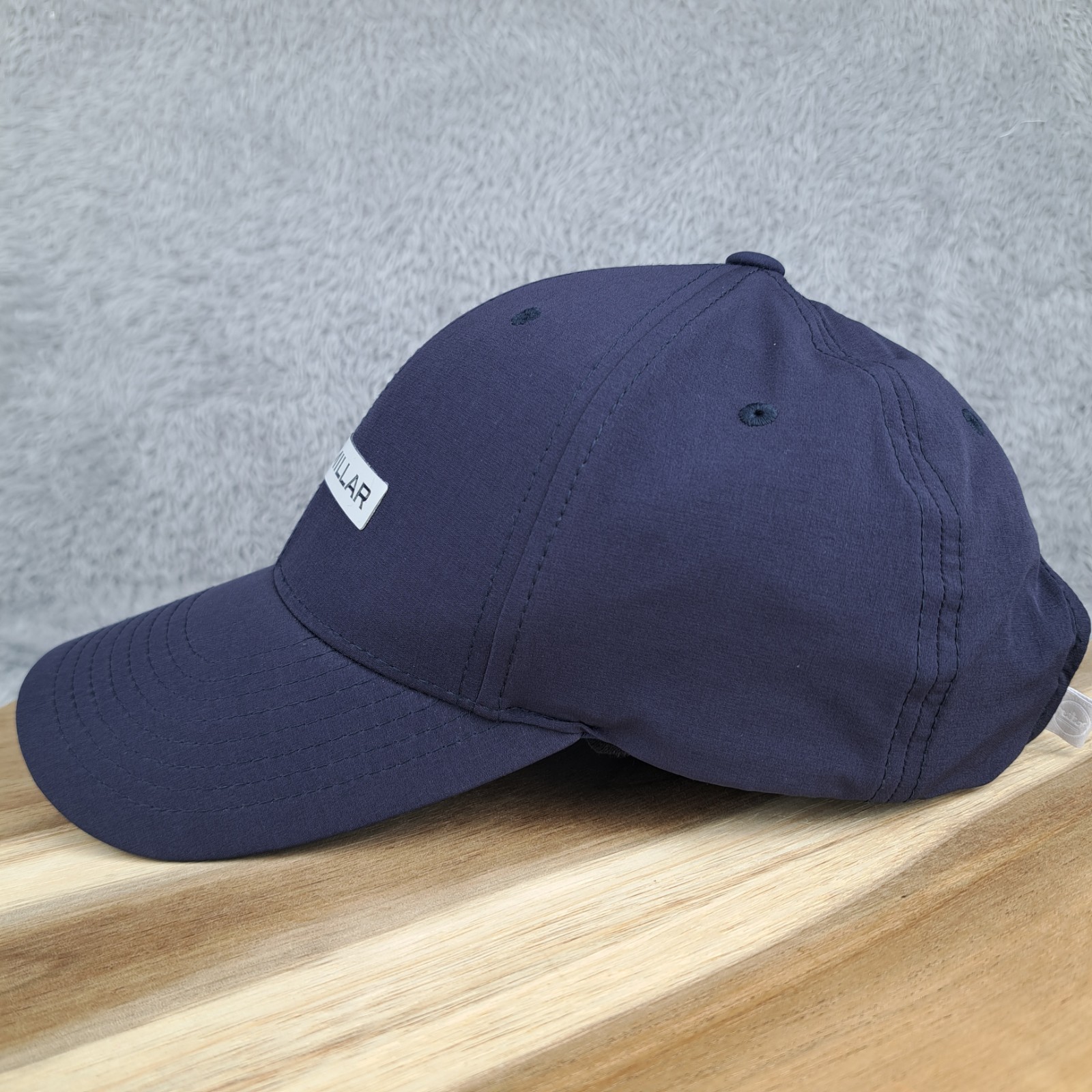 Peter Millar Hat Cap Strap Back Blue Silicone Log… - image 3