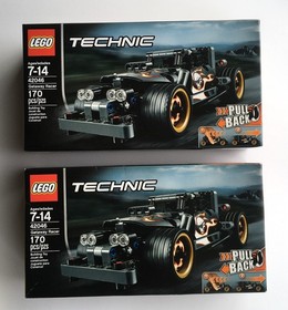 LEGO TECHNIC Getaway Racer Dragster 42046 lot x2 NEW SEALED MIB never opened