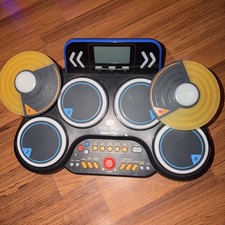 V Tech Kidi Star Drum Pad Tested No Sticks Music Lights Games Bluetooth