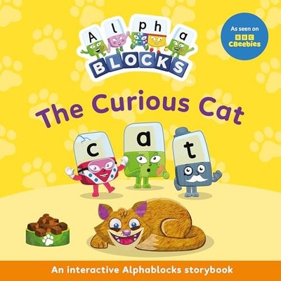 Alphablocks - Curious Cat  An Interactive  Storybook   5 - Paperback - H245z