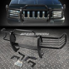 For 93-98 Jeep Grand Cherokee Zj Mild Steel Front Bumper Brush Grille Guard