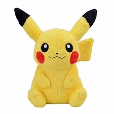 Pokemon Center Original Big Fluffy Plush Toy Pikachu 44 40 25 H W D cm 