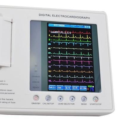 Carejoy 7 in ECG EKG Machine 3-channel 12-lead Electrocardiograph US