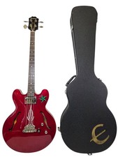 Epiphone Rivoli CH Cherry Red Bass Guitar 4St...