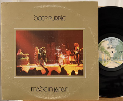 Deep Purple Made in Japan Vinyl LP WB 2WS 2701 Smoke On the Water Highway Star
