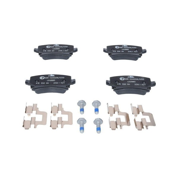 ATE Bremsbelagsatz, Scheibenbremse 13.0470-2880.2 Ceramic FüR Seat Skoda VAG-image