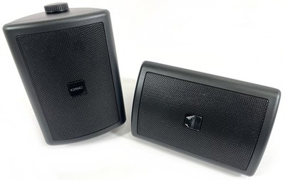 Open Box QSC AC-S4T Acoustic Coverage 4'' Two-Way Speakers 70/100V Transformer