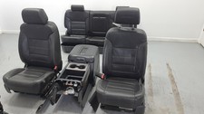 2014-2019 Gmc Sierra Denali 1500 Frontrear Seats Black Leather No Console
