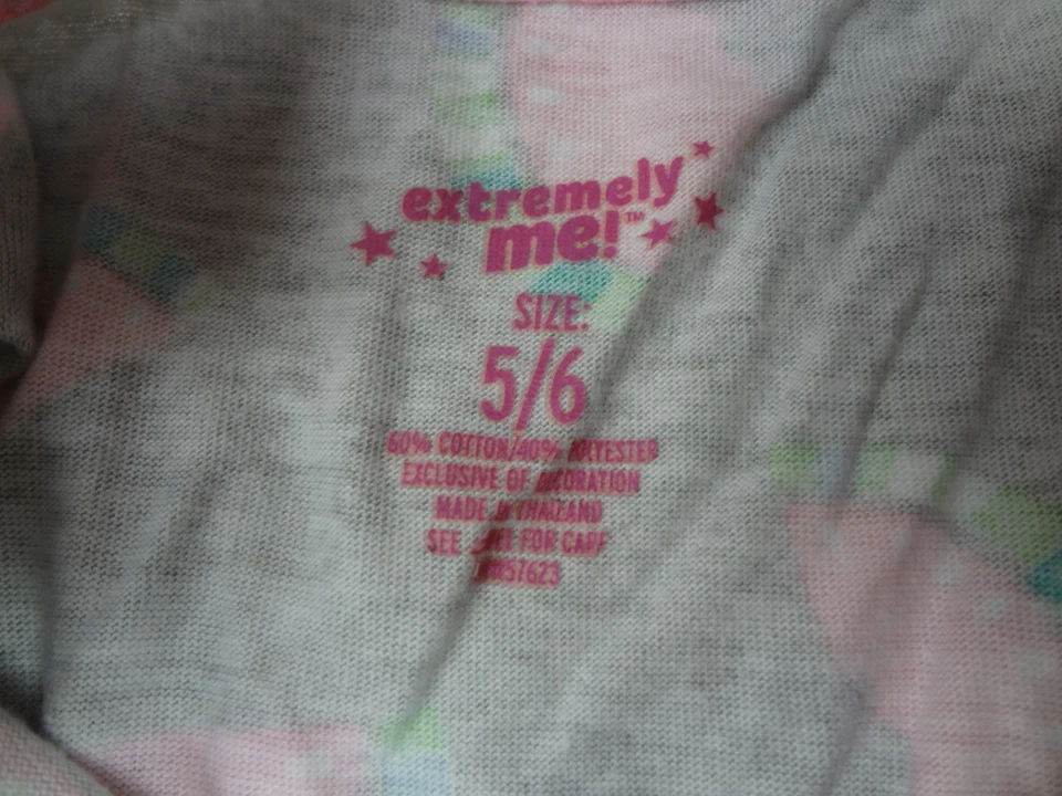 LOTE DE 2 VESTIDOS NIÑAS MUJER MARAVILLA SANDÍA TALLA 5 #104 Foto 4 de 4