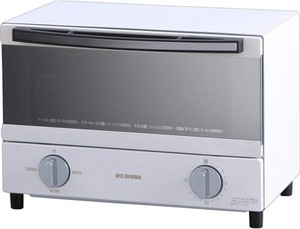 IRIS OHYAMA Steam Toaster Oven – 2 Slices, Temp Control & Timer new jp