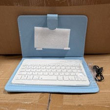 Universal USB Keyboard Folio Leather Case Stand Cover For 7/8/9 Inches Tablet