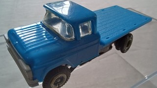 PLAYCRAFT ELECTRIC HIGHWAYS FORD 3301 BLUE LORRY SLOT CAR RARE