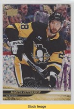 2024 Upper Deck Series 1 Speckled Rainbow Foil Marcus Pettersson #144 READ 0hc9