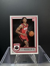 2022-23 Panini NBA Hoops - Rookies TyTy Washington Jr. #258 (RC) Rockets
