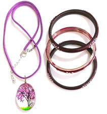 Very Nice 4pc Girls Jewelry Lot Bonus 