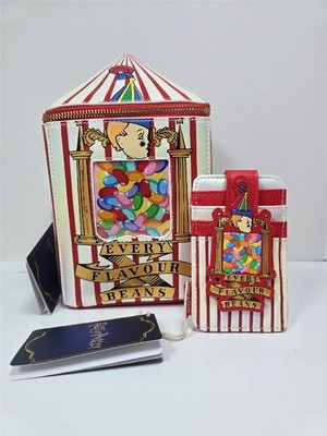 Loungefly Harry Potter Bertie Botts Crossbody bag Card Holder Set Nwt