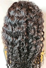 NEW 30" Deep Wave 13x6 HD Lace Front Human Hair Wig 200% Density Pre-Plucked 