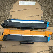 Brother TN-227C Cyan Genuine/Original Laser Toner Cartridge 2 Pack