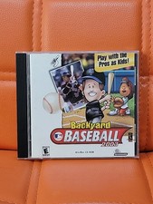 2003 Backyard Baseball Mile Piazza (Windows PC CD Game, 2002) Please Read