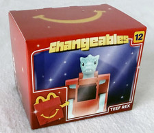 Rare  2026 Mcdonalds CHANGEABLES Happy Meal Toy 12 TEEF REX