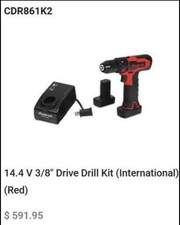 SNAP-ON 14.4 V 3/8" Drive Drill Kit (International)