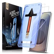 MAGIC JOHN 2 Pack for Samsung Galaxy S25 Ultra Tempered Glass Screen Protecto...